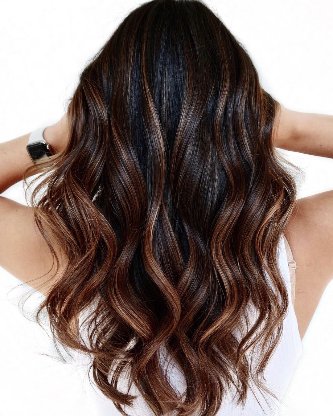 50 Dark Brown Hair With Highlights Ideas For 2022 - Hair Adviser