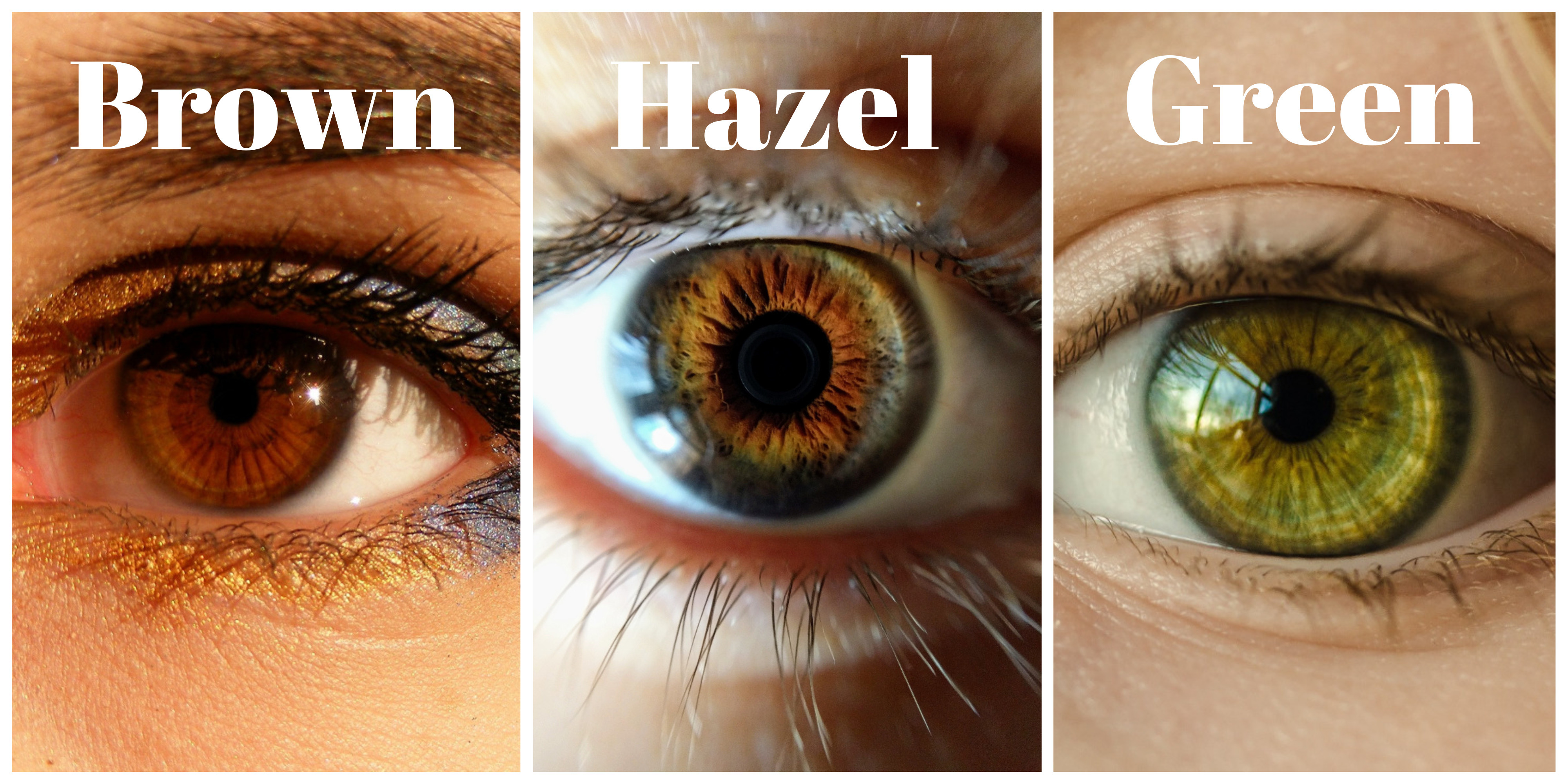 dark hazel eyes