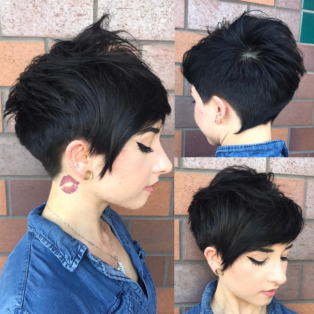 Punk Rock Pixie Haircuts - Wavy Haircut