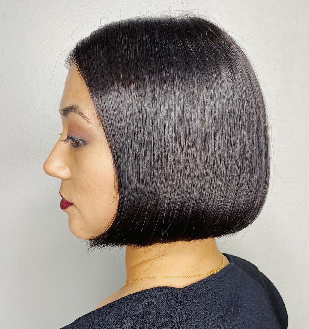 50 Blunt Cuts And Blunt Bobs That Are Dominating In 2020 - Hair Adviser