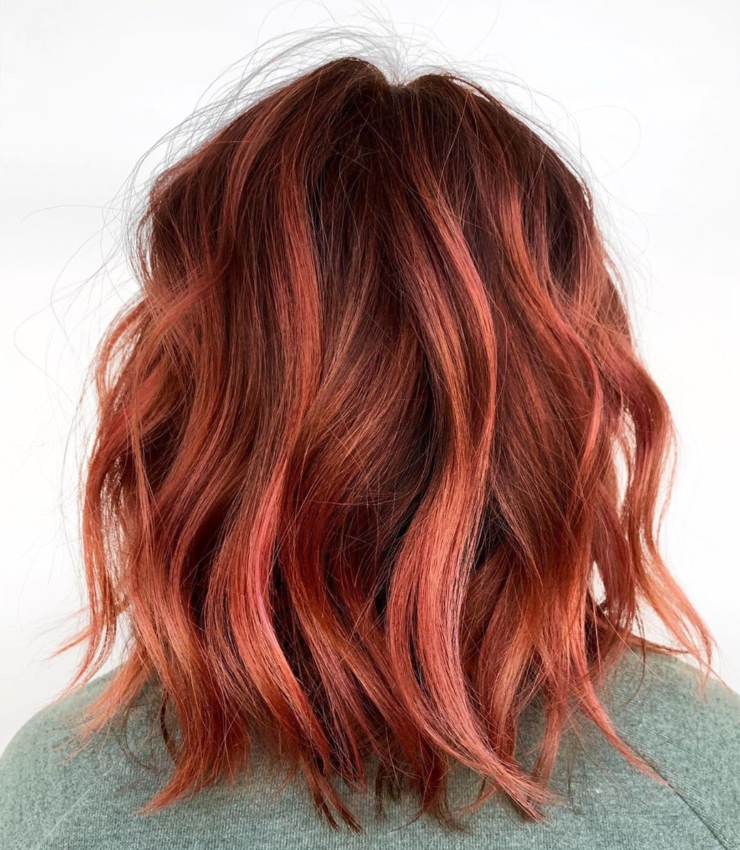 Reveal Your Fiery Nature with These 50 Red Ombre Hair Ideas