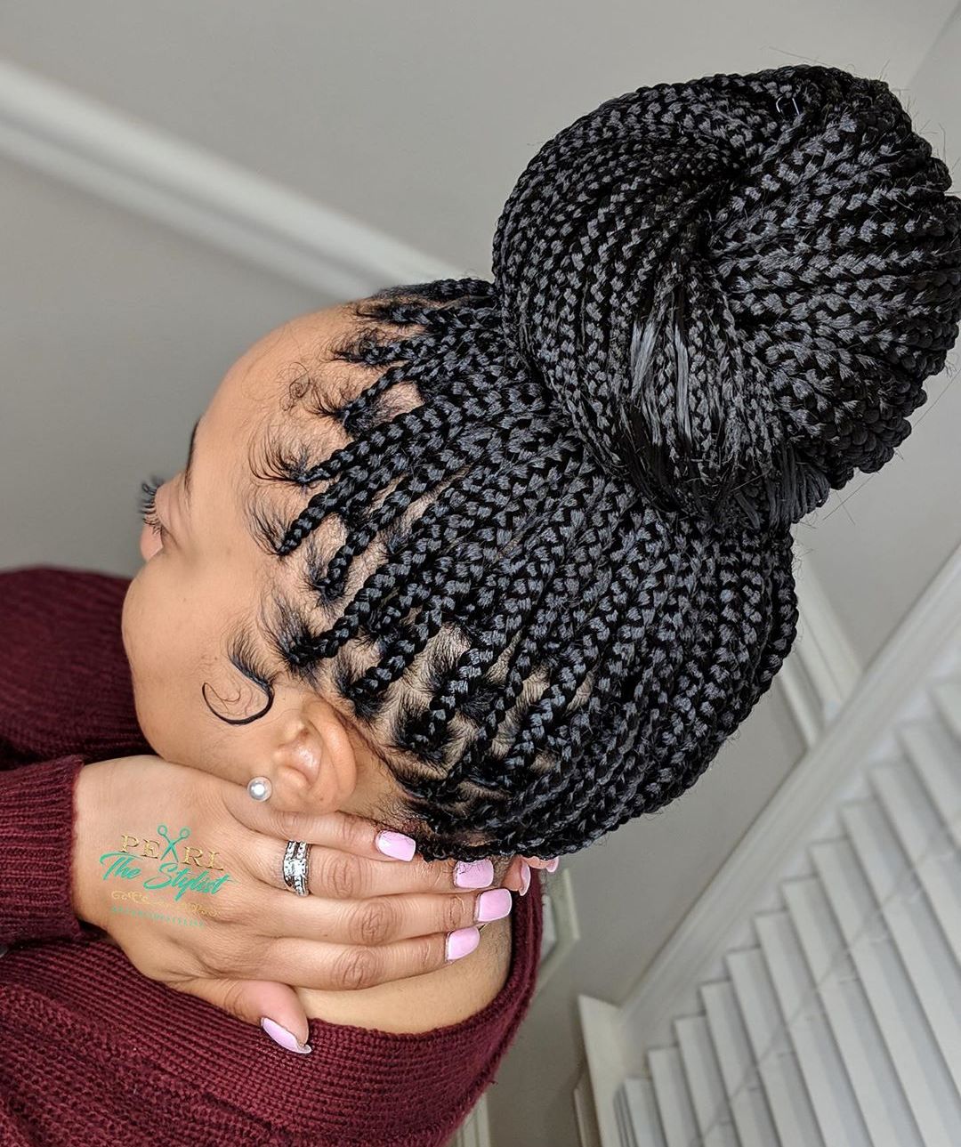 50 Cool Box Braids Hairstyles for Women  African braids hairstyles,  Braided hairstyles for black women, Braids for black hair