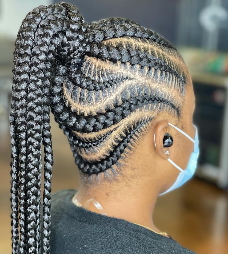 30 Best Cornrow Braids And Trendy Cornrow Hairstyles For 2024 - Hadviser