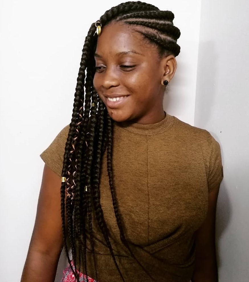 Dynamic Large Lemonade Braids