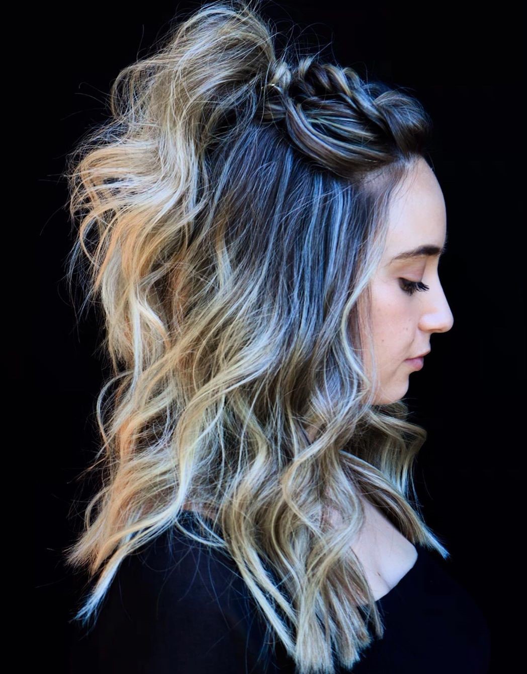 50 Fresh Ideas Of Half-Up Half-Down Hairstyles - Hair Adviser