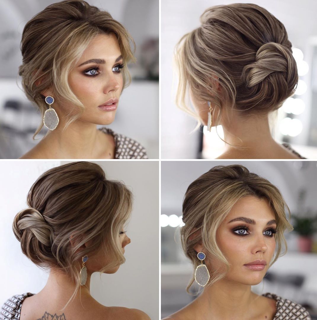 25+ Elegant Updos For Shoulder Length Hair