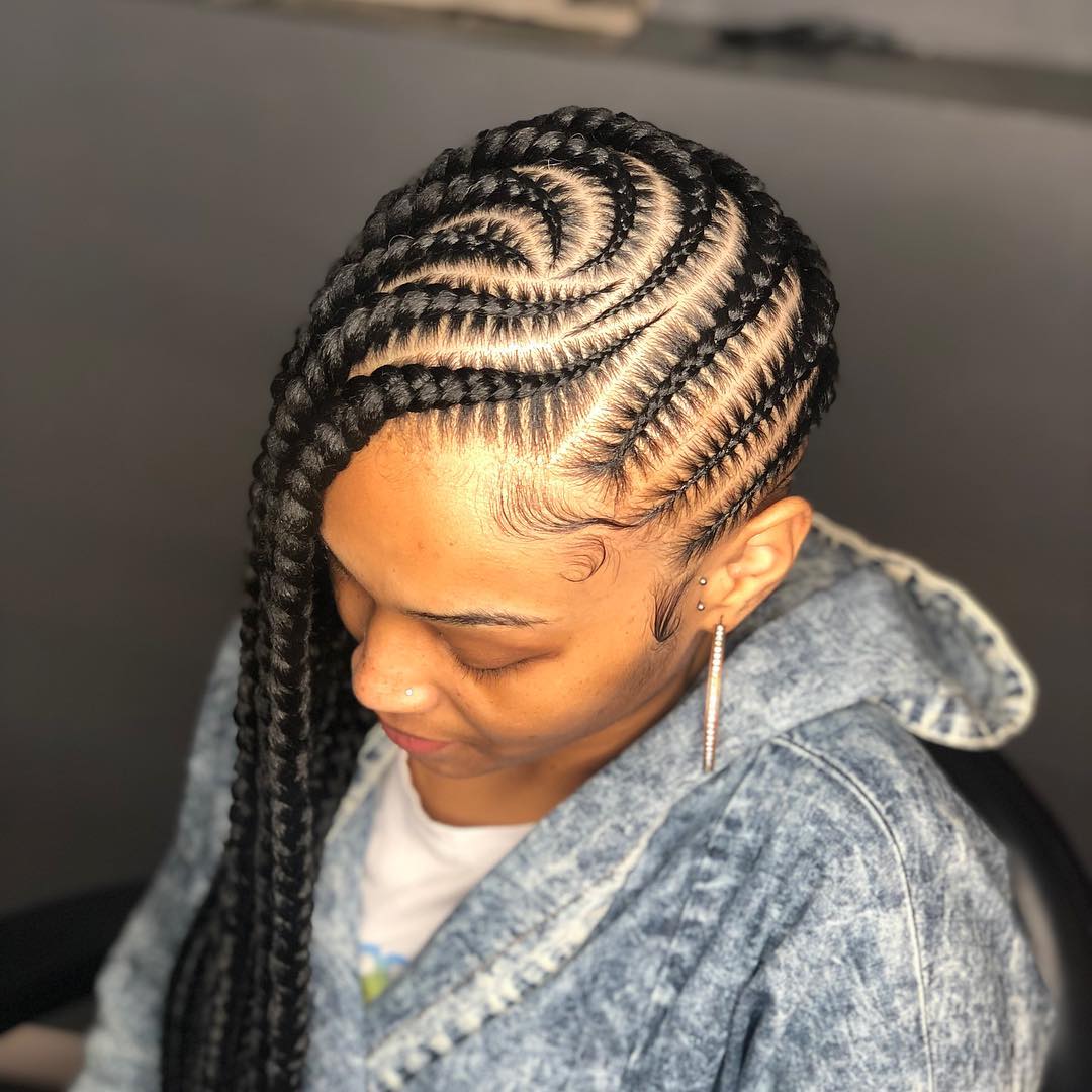 Thick Jumbo Lemonade Braids for Natural Hair