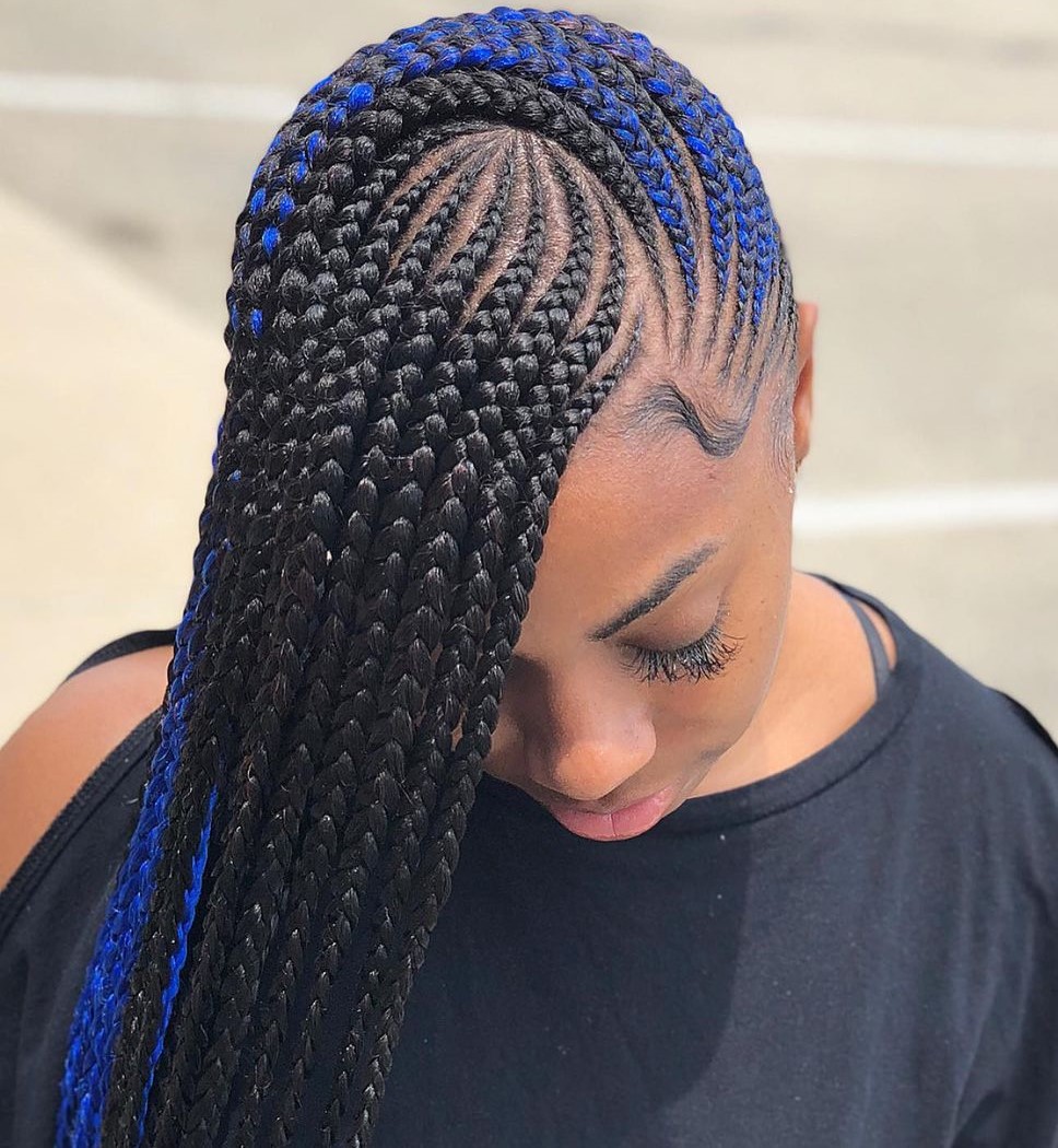 Cute Bold Lemonade Braids