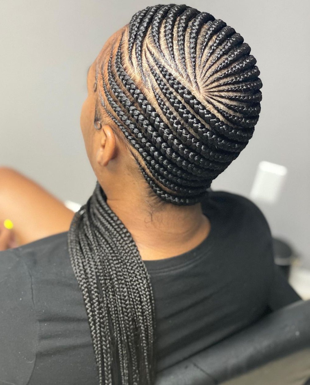 Long Tight Lemonade Braids