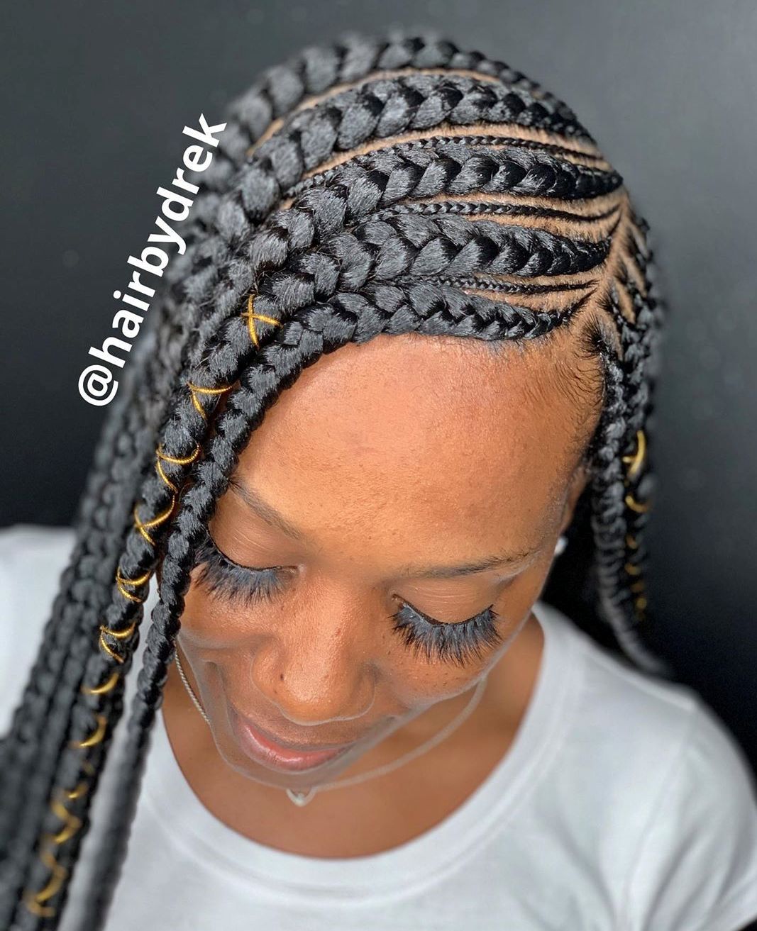 Godess Lemonade Braids and Micro Braids