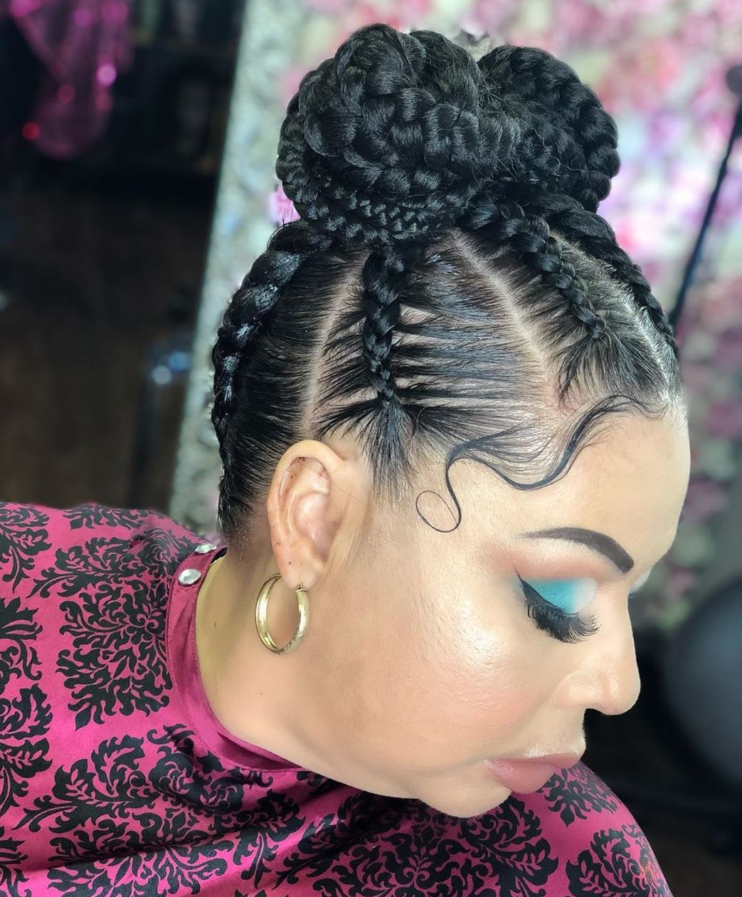 10+ Hair Braided Up Into A Bun | Fashion Style