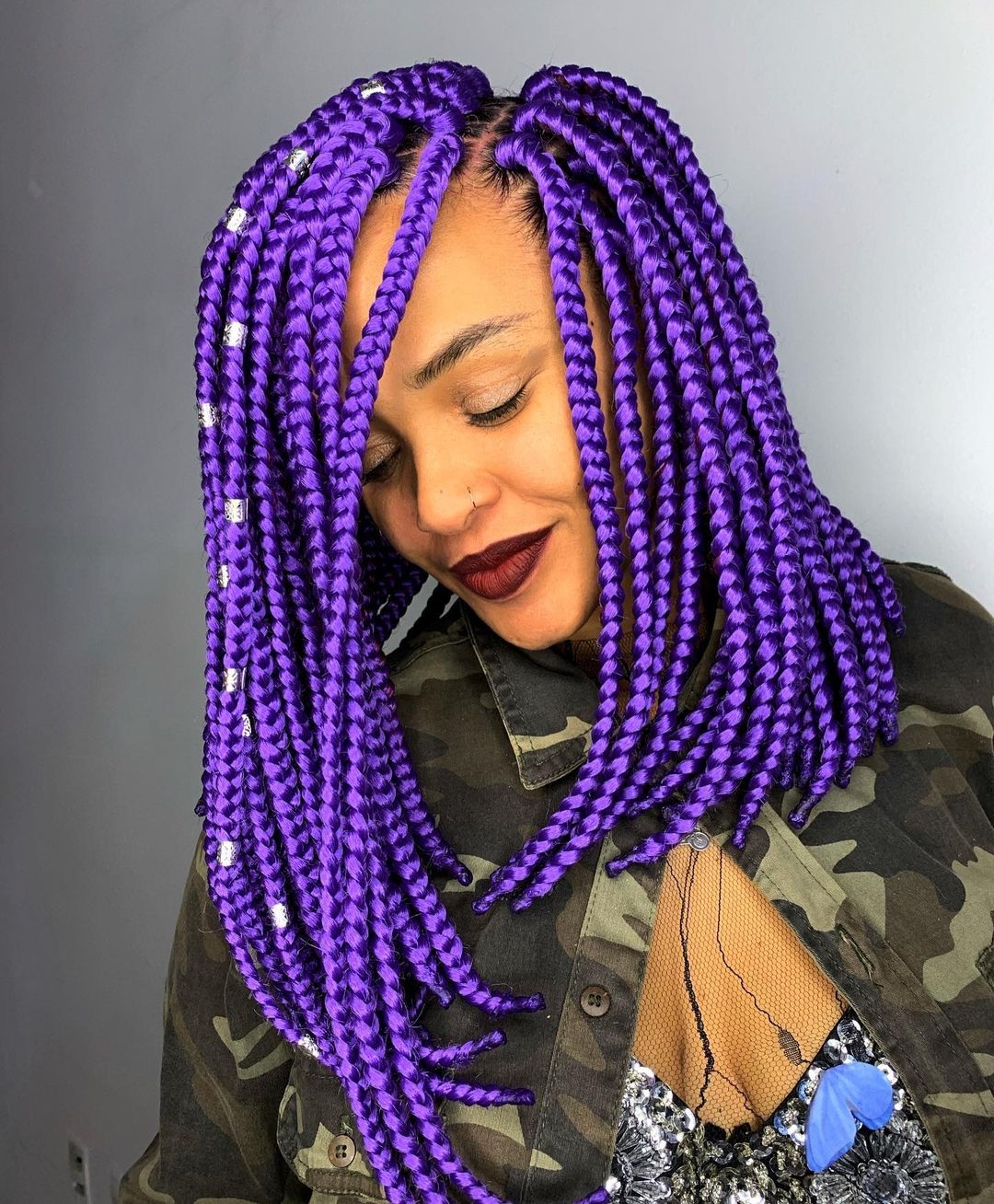 30 Medium Box Braids Ideas For Your New Look - Hair Adviser