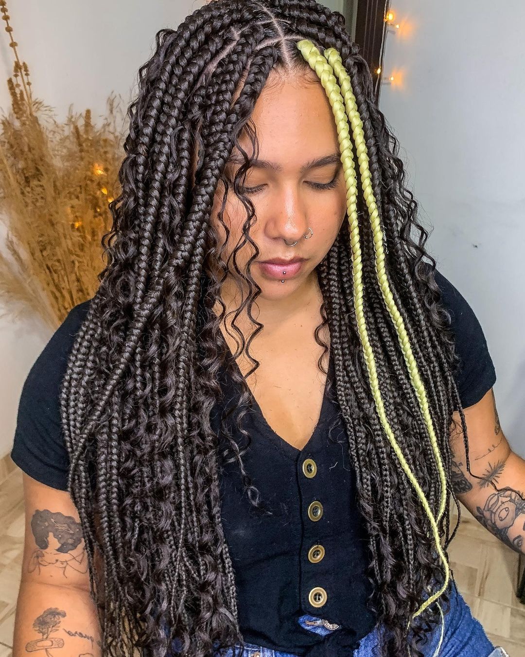 30 Spectacular Ways To Sport Jumbo Box Braids In 2024 - Hair Adviser