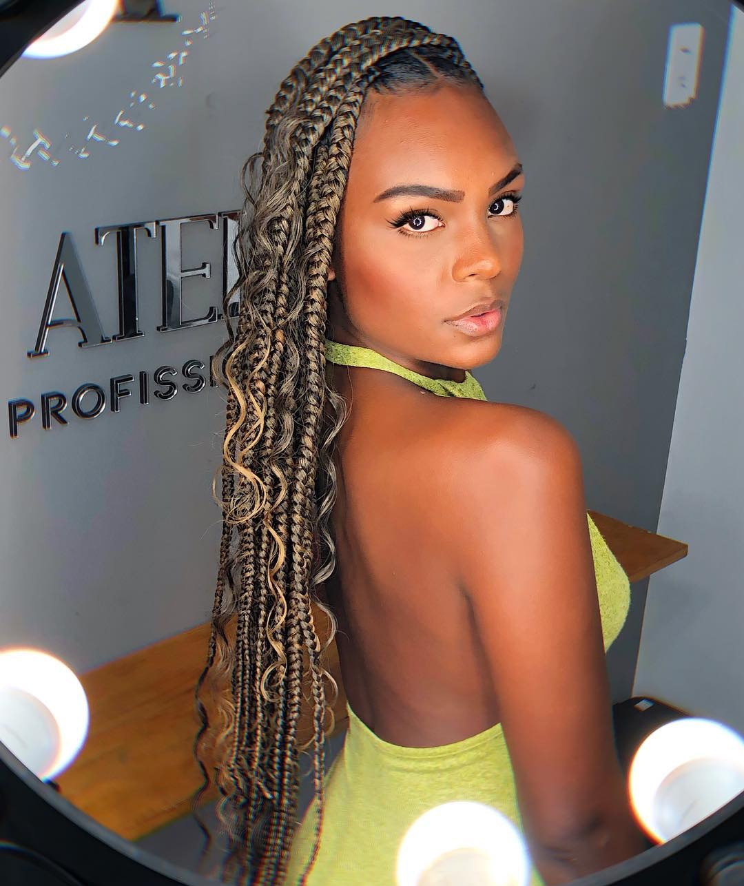 Remarkable Box Braids Examples for White Girls, New Natural Hairstyles