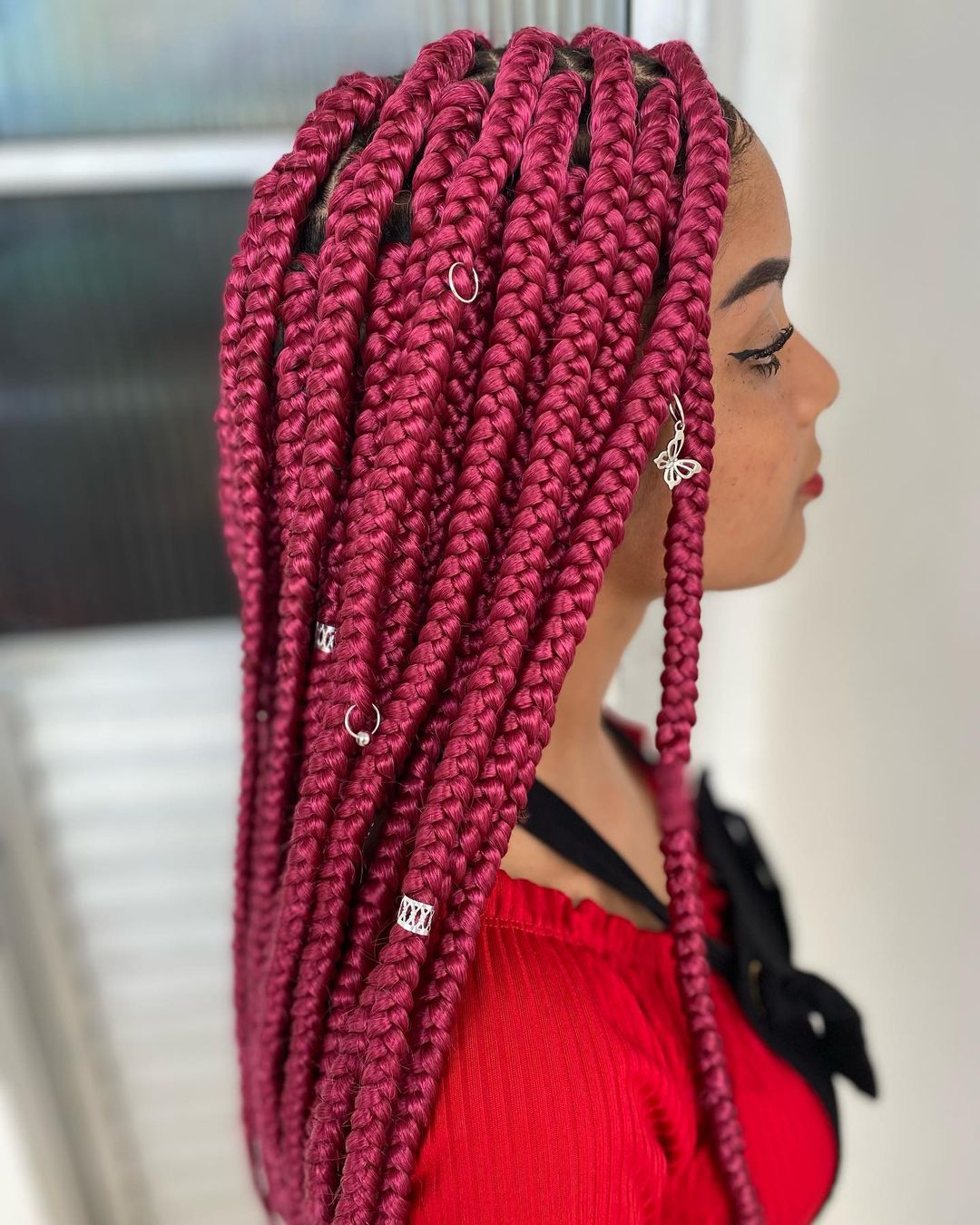 30 Spectacular Ways To Sport Jumbo Box Braids In 2024 - Hair Adviser